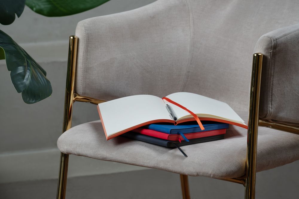 Ежедневник Flat, недатированный, фиолетовый