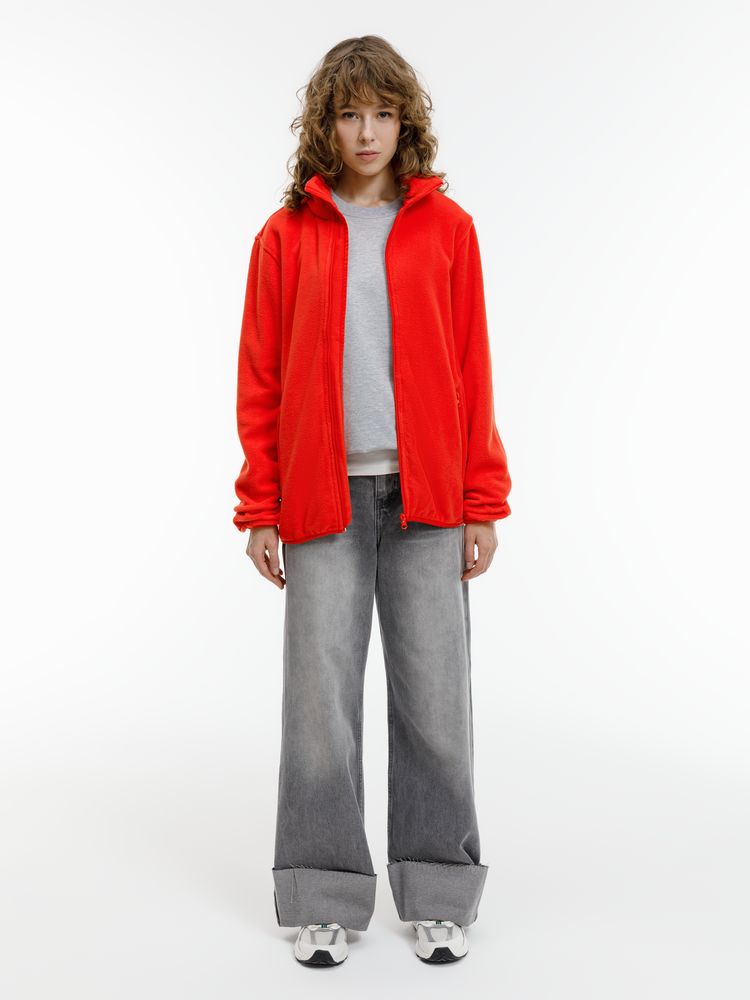 Куртка флисовая унисекс Nesse, темно-синяя