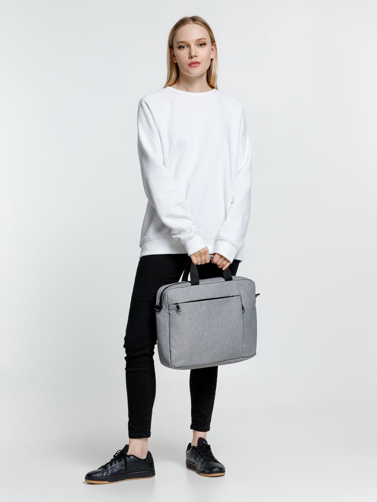 Сумка для ноутбука Oneworld, серая