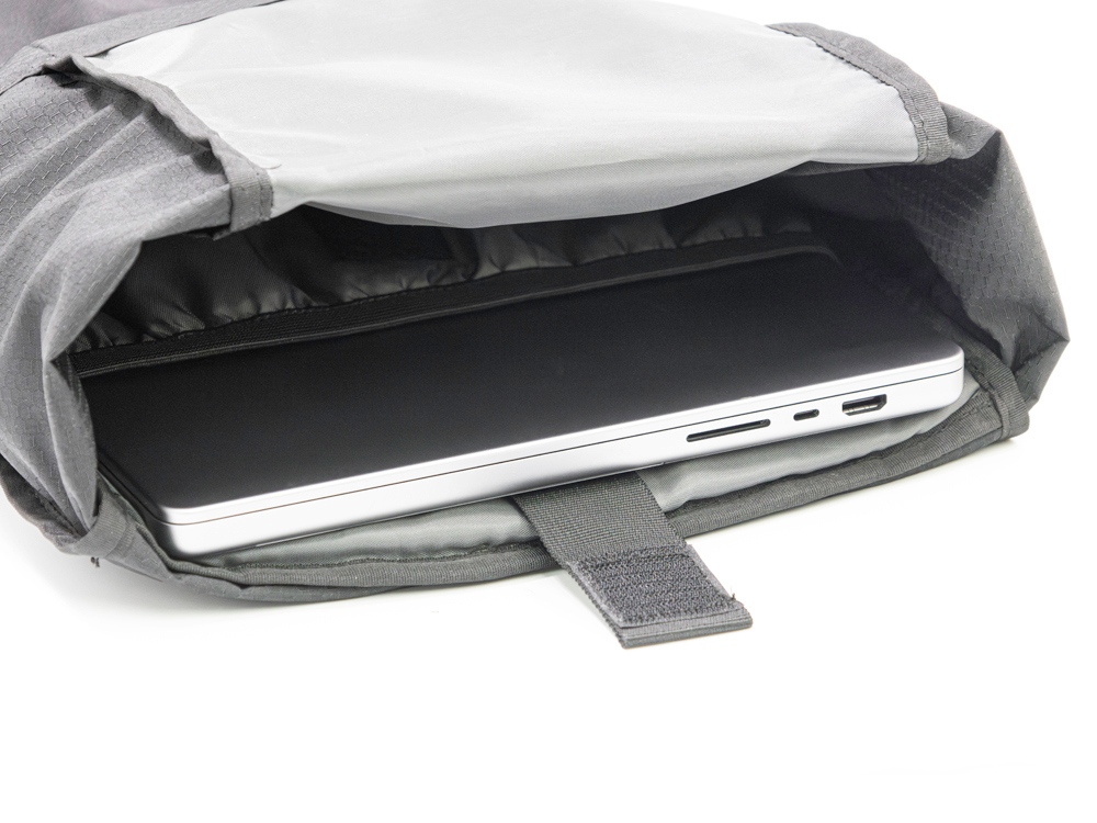 Складывающийся рюкзак-мессенджер «Venturer Eco» для ноутбука 16"