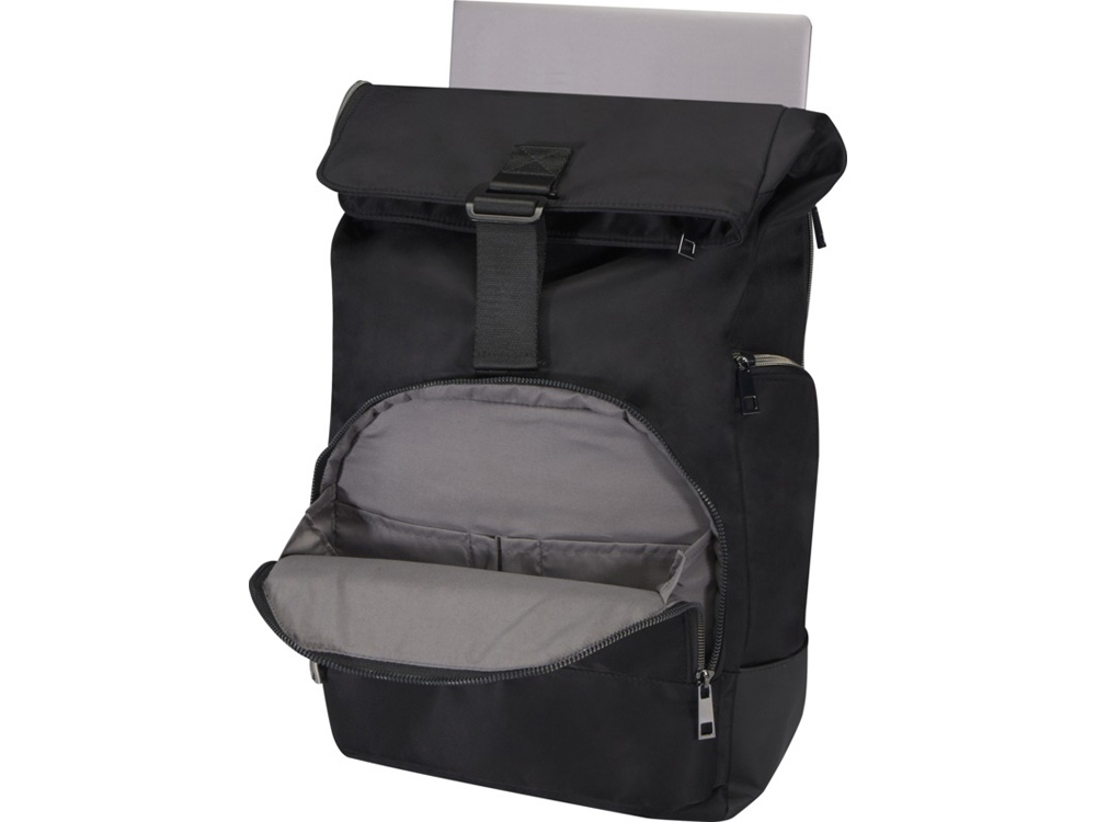 Рюкзак «Rhine» 15” с откидным верхом из переработанного материала