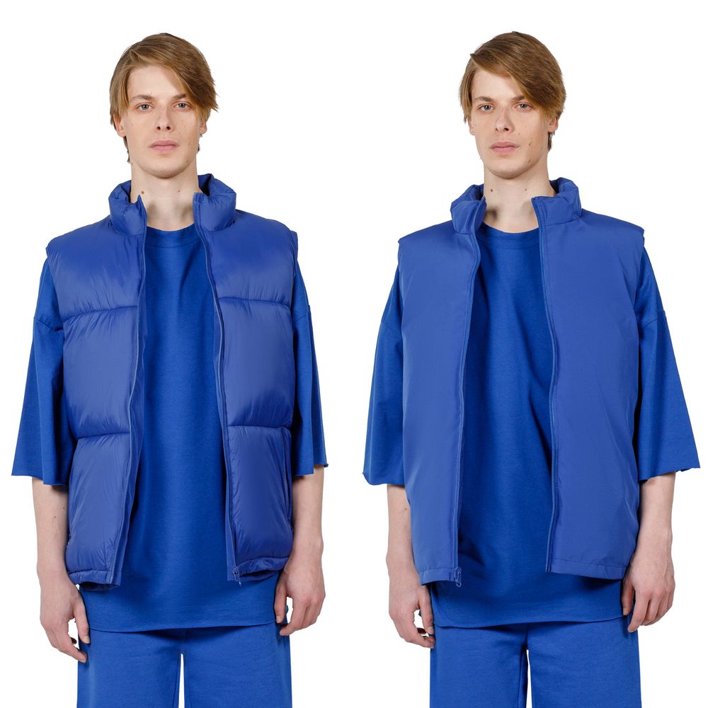 Жилет двусторонний V2, серый