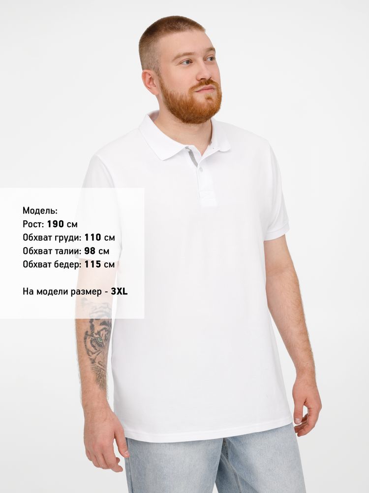 Рубашка поло мужская Virma Premium, зеленое яблоко