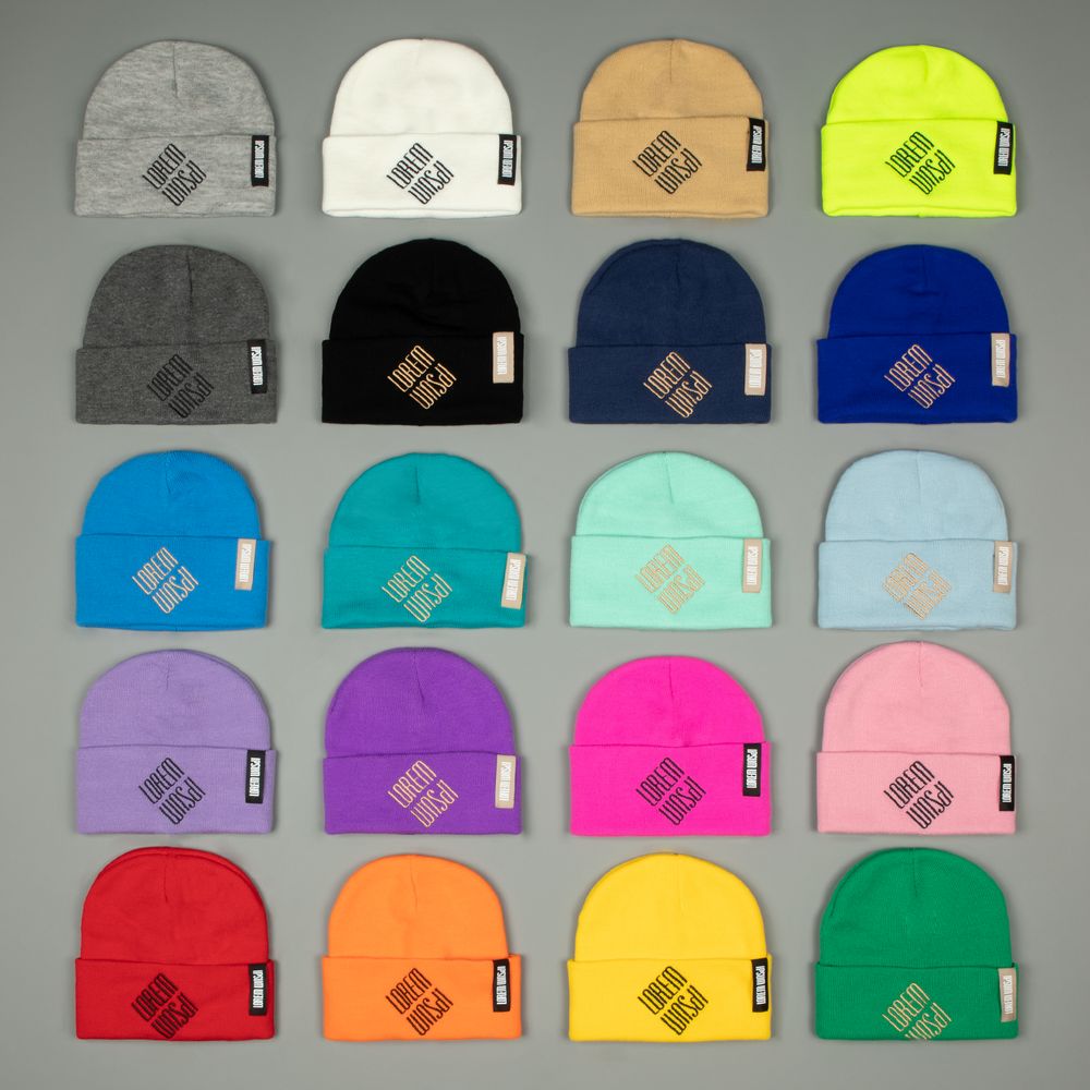 Шапка Urban Flow, голубая