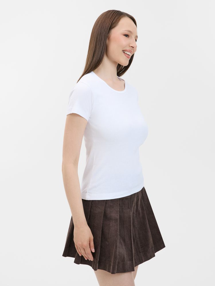 Футболка женская с круглым вырезом Lady 220 красная