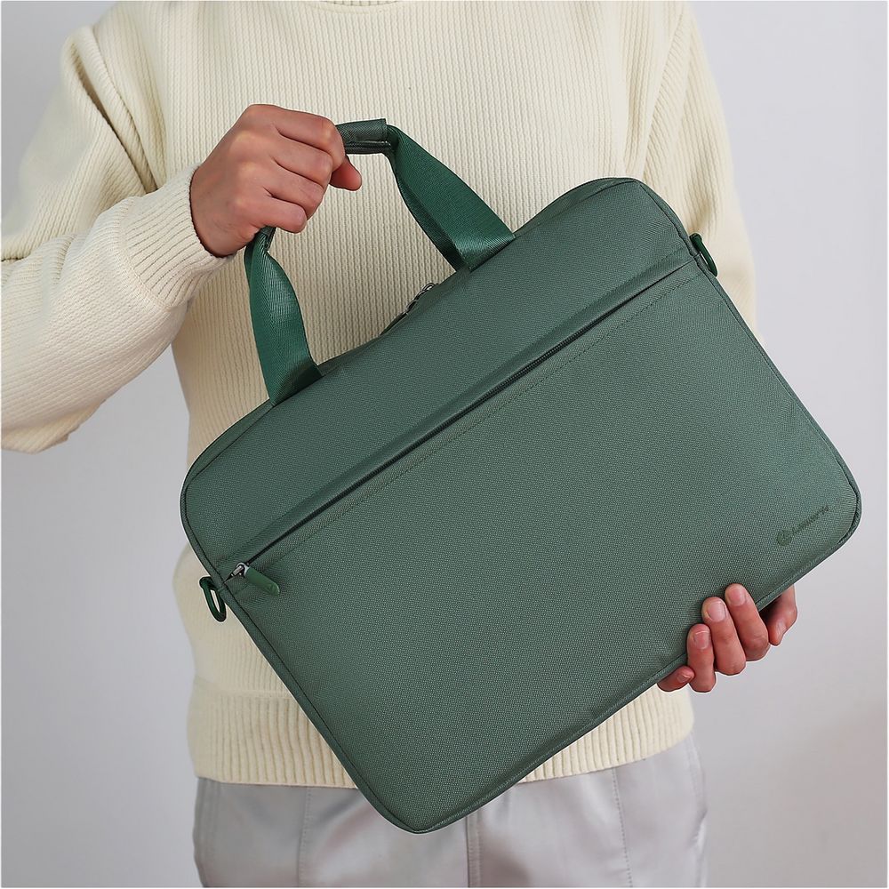 Сумка для ноутбука L214, зеленая