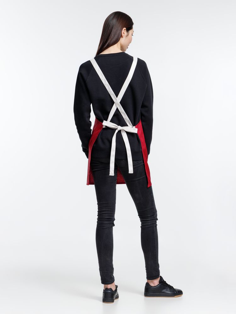 Фартук Settle In, светло-бежевый (молочный)