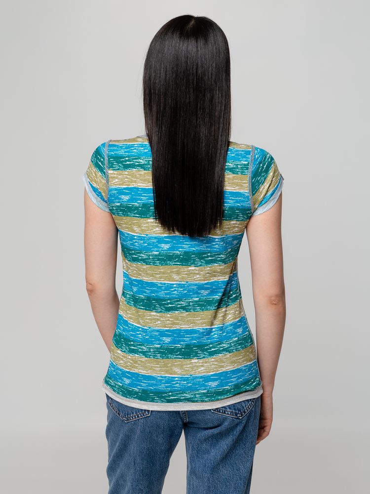 Футболка женская Rayet Lady двусторонняя, оранжевая с фиолетовым