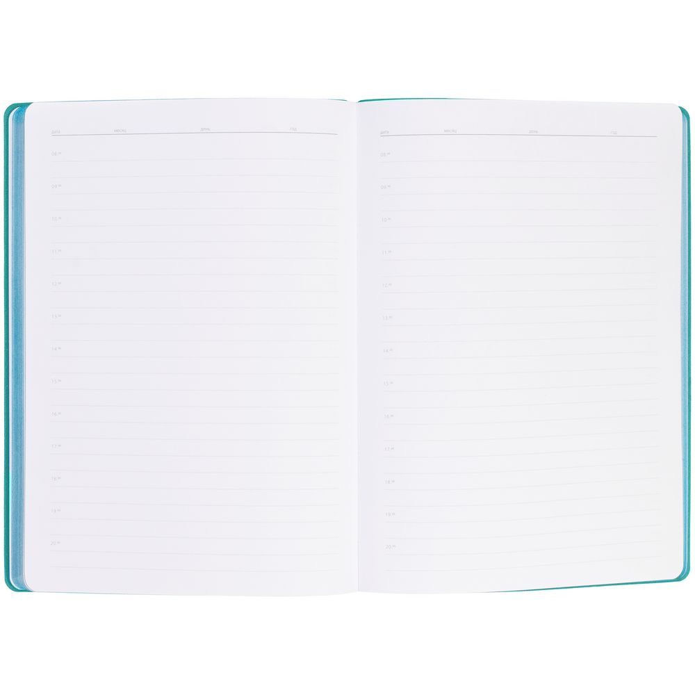 Ежедневник Flexpen Shall, недатированный, зеленый