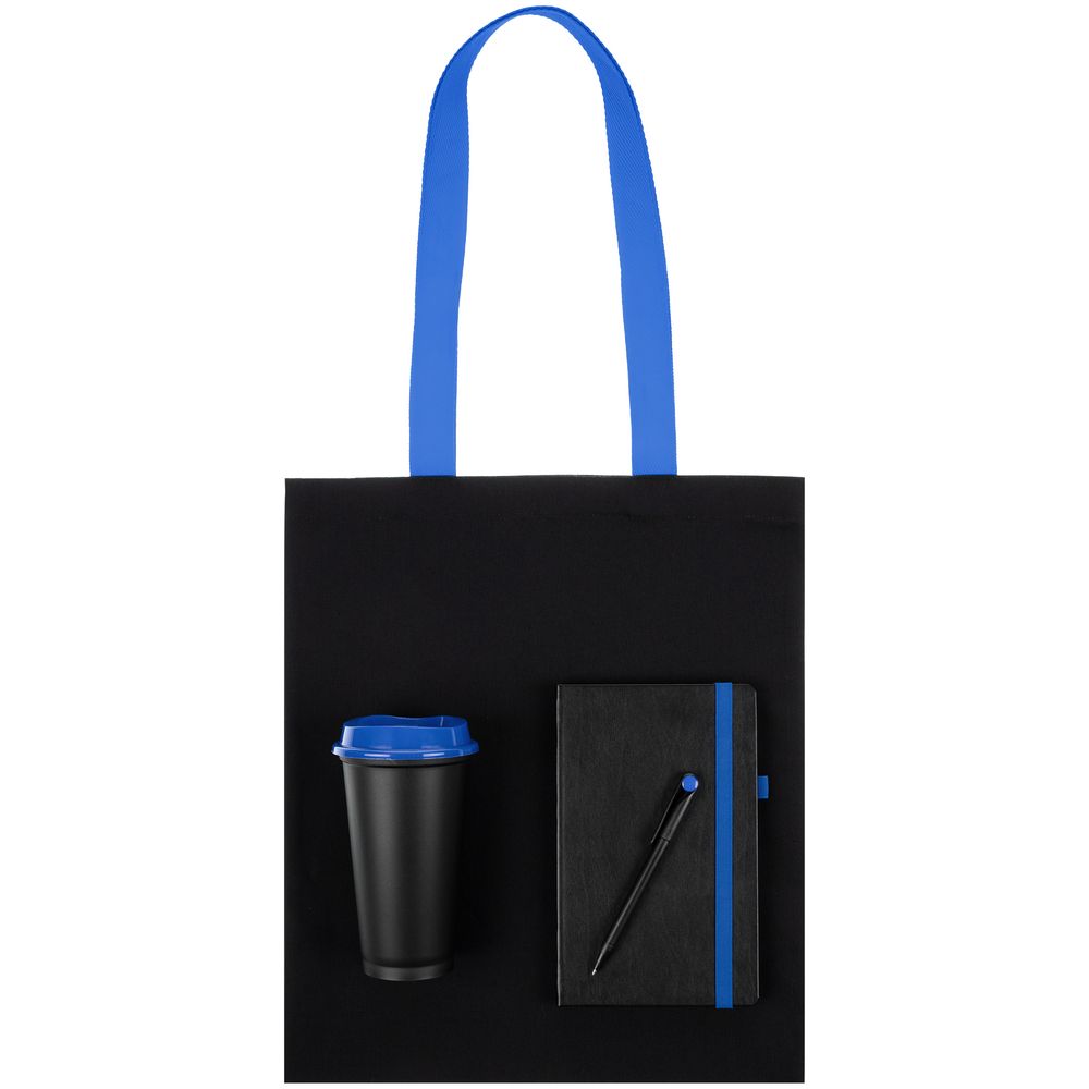 Набор Velours Bag, черный с желтым