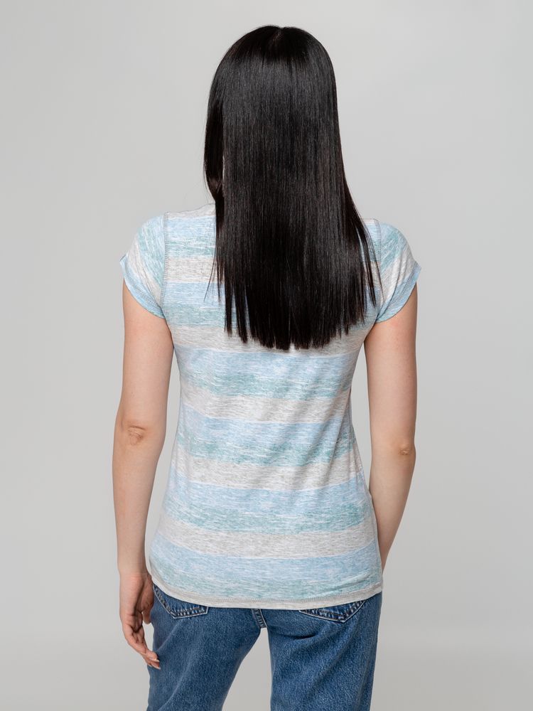 Футболка женская Rayet Lady двусторонняя, оранжевая с фиолетовым