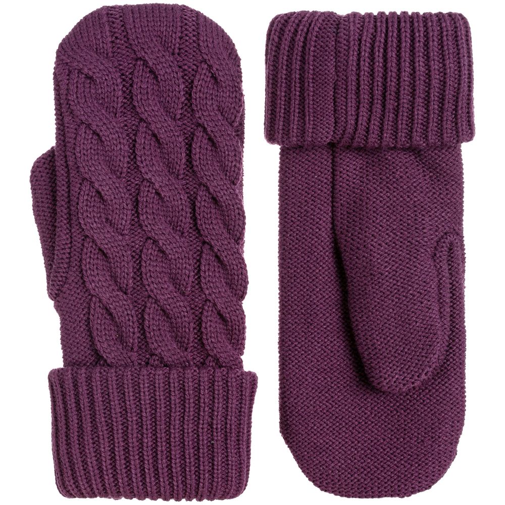 Варежки Heat Trick, серебристо-серый меланж