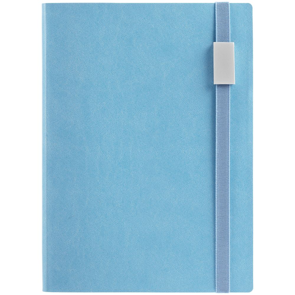 Ежедневник Vivian Metal, недатированный, голубой