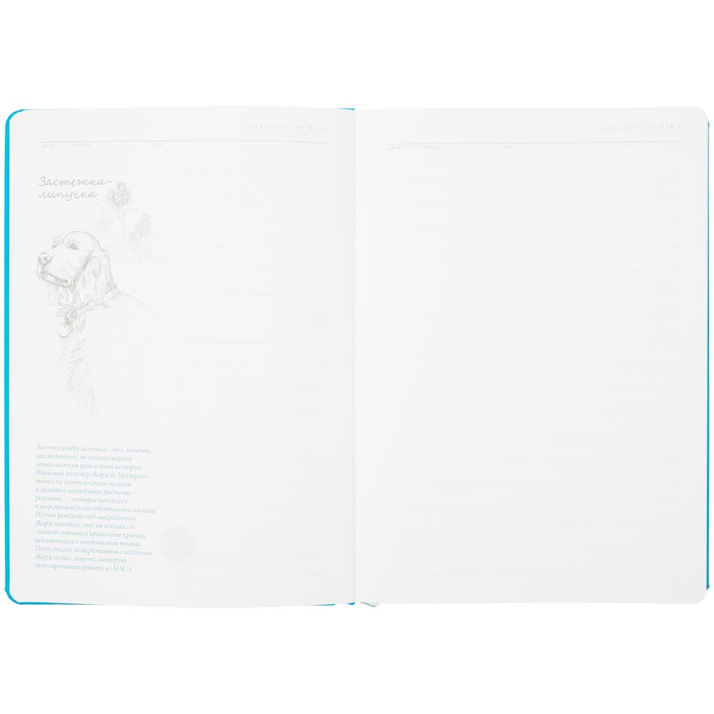 Ежедневник «История изобретений», недатированный, оранжевый