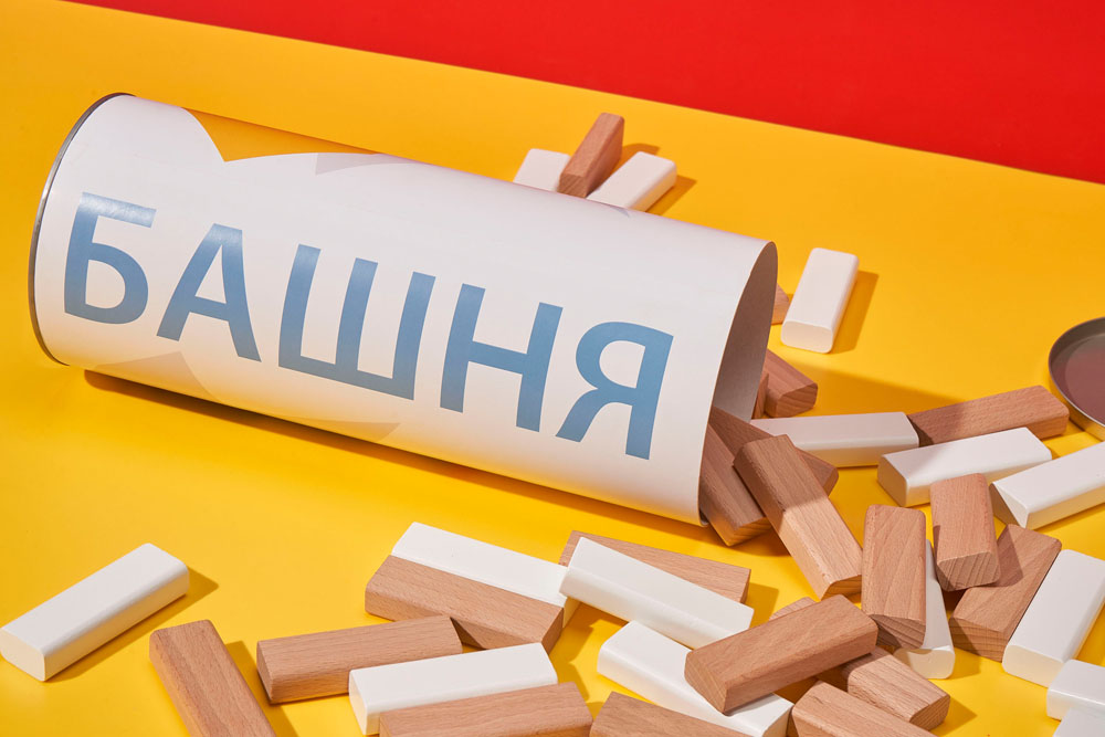 Игра Башня (в тубусе)