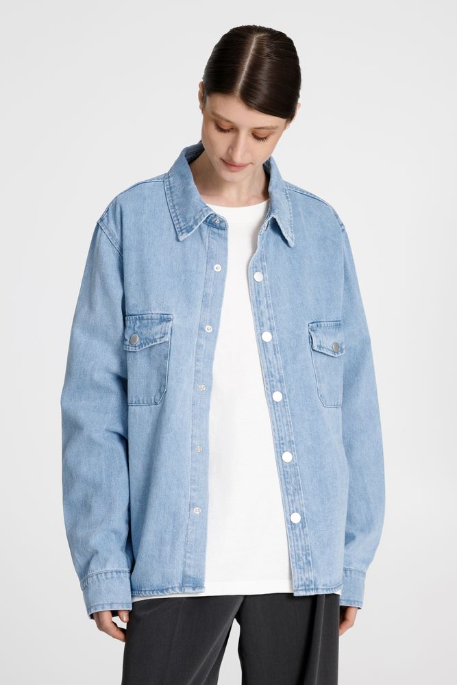 Куртка джинсовая O3, черная