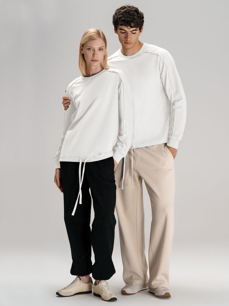 Свитшот унисекс Vozduh, темно-синий