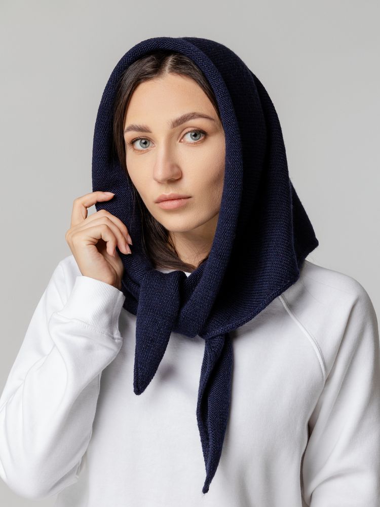 Косынка Dalia, темно-коричневая