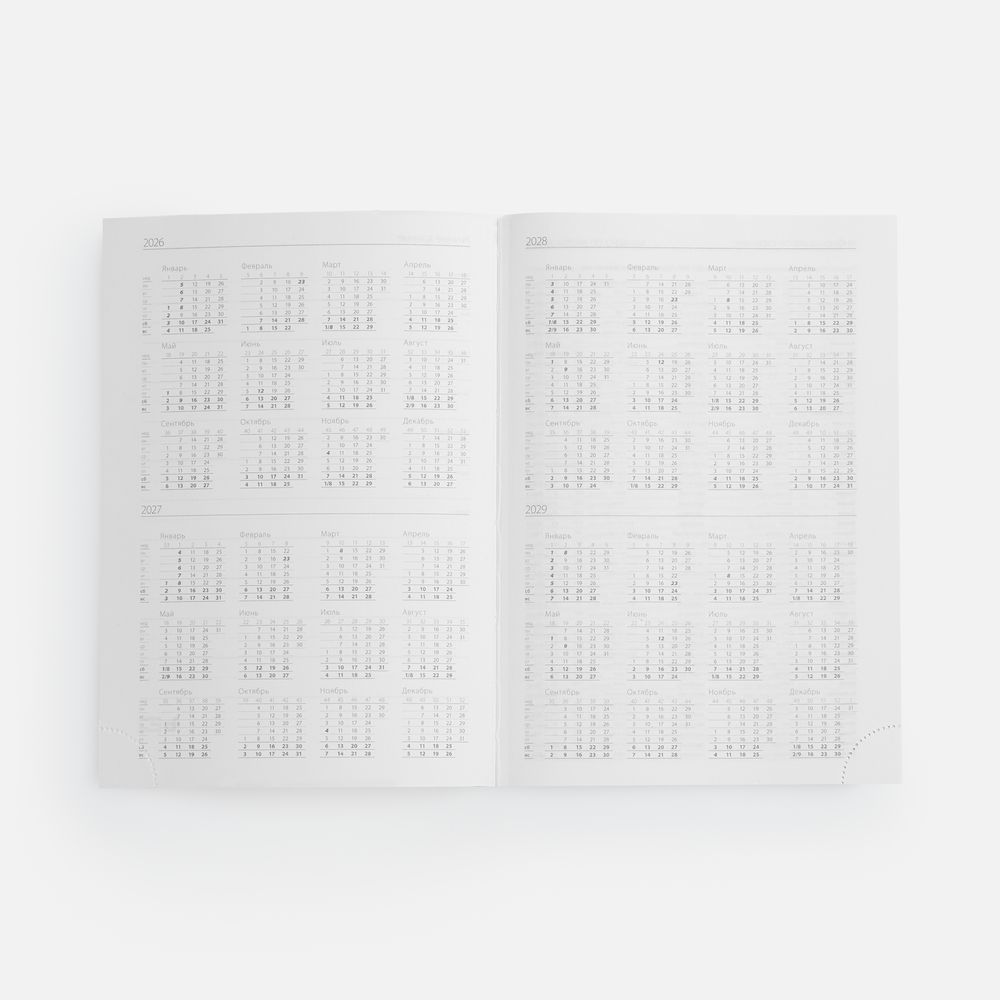 Ежедневник Vivian ver.2, недатированный, бирюзовый