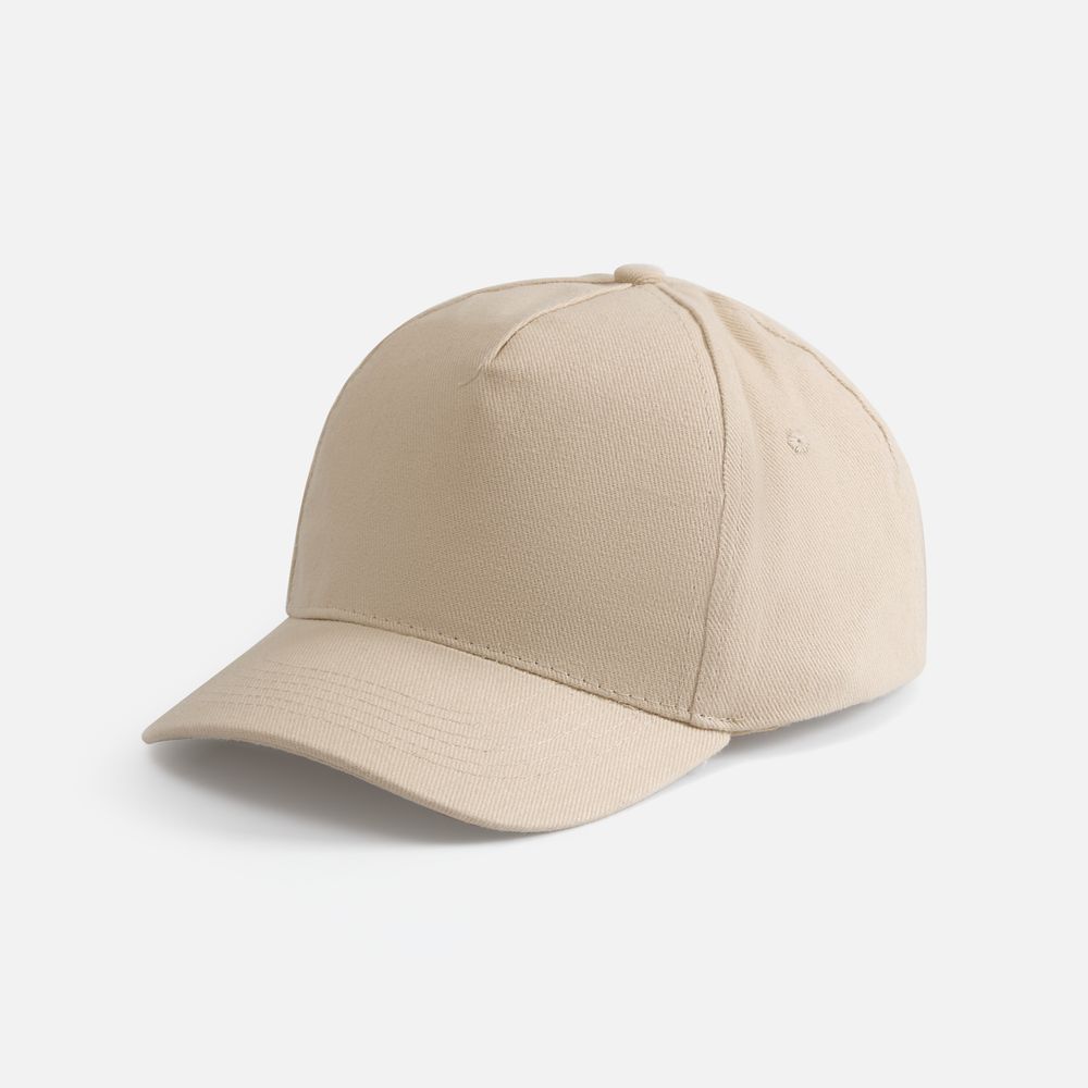 Бейсболка Long Beach, белая с темно-синим