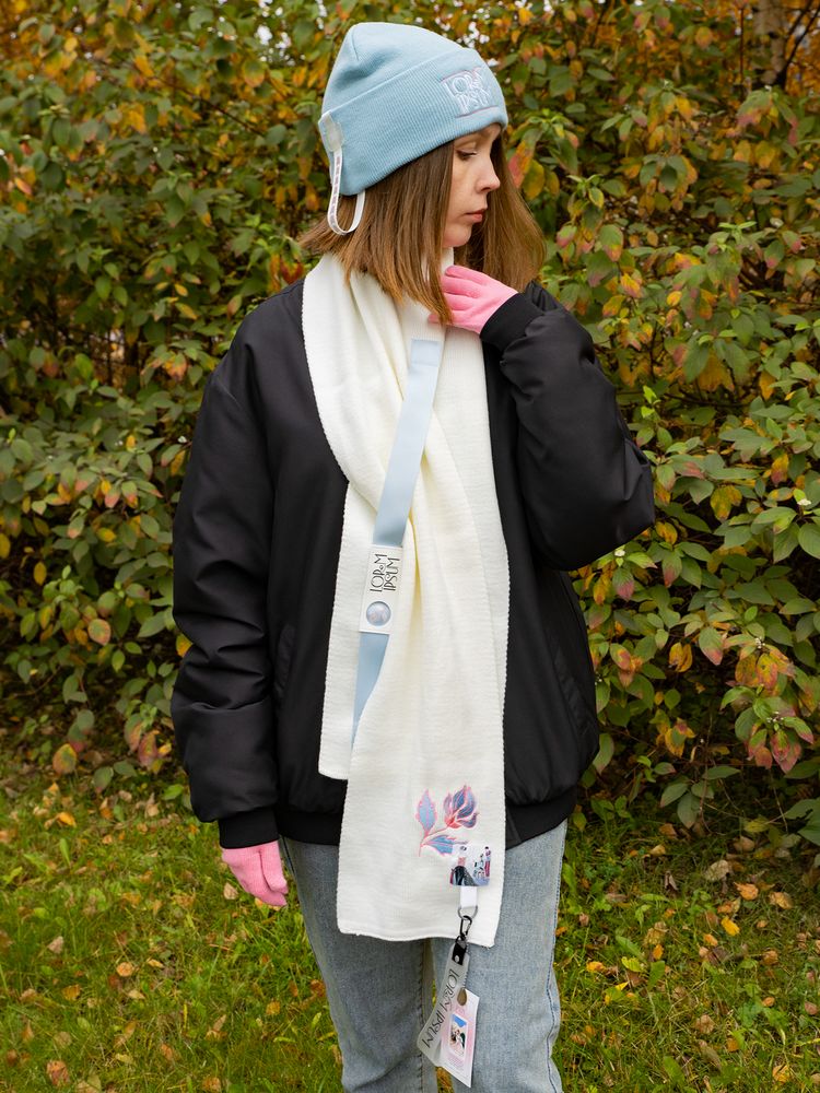 Шапка Urban Flow, голубая