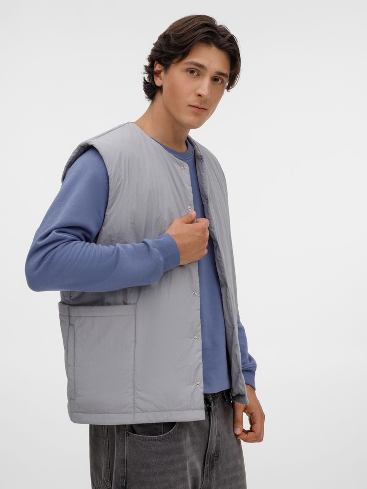 Жилет унисекс Veter, молочно-белый