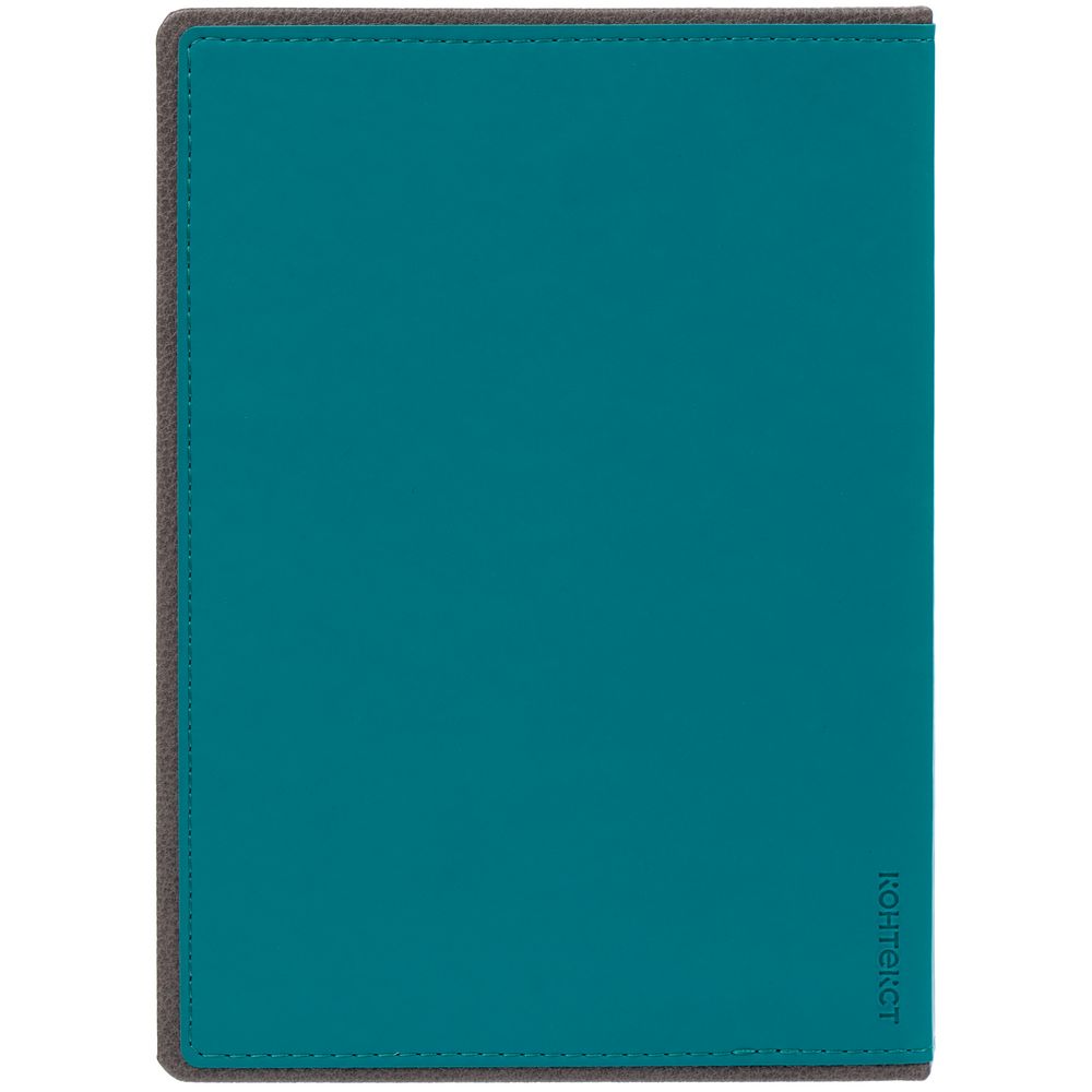 Ежедневник Frame, недатированный,синий с серым