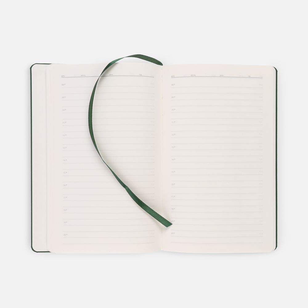Ежедневник Magnet Shall, недатированный, ярко-зеленый