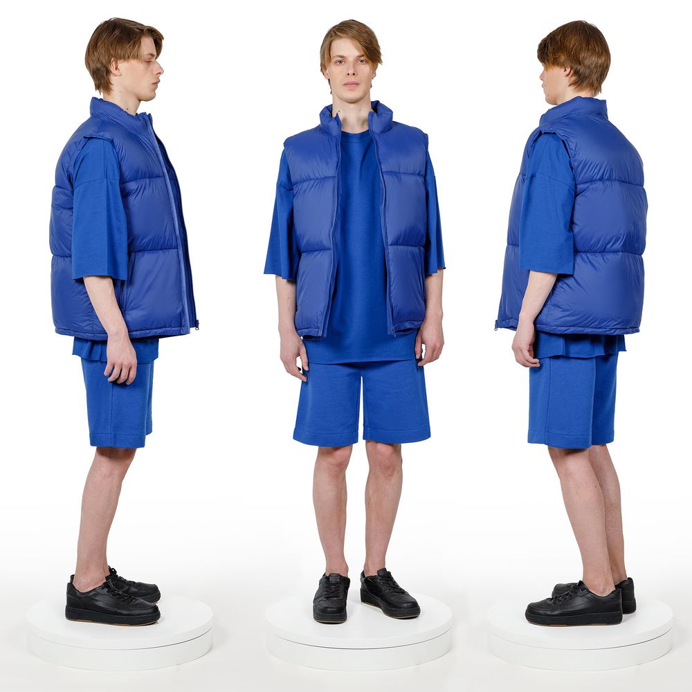 Жилет двусторонний V2, серый