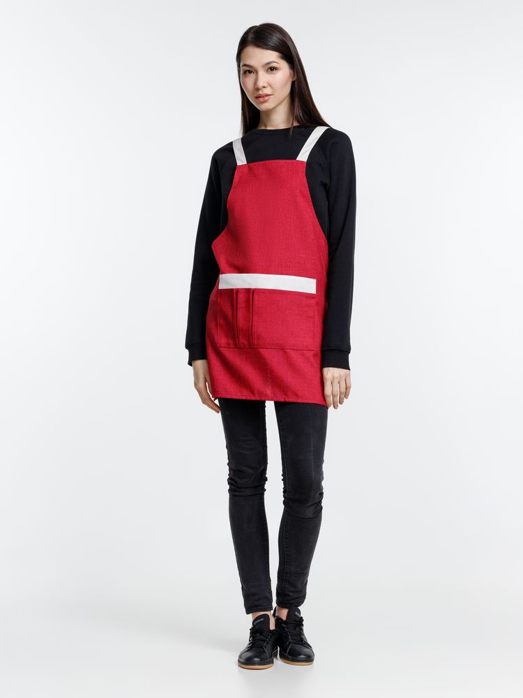 Фартук Settle In, светло-бежевый (молочный)