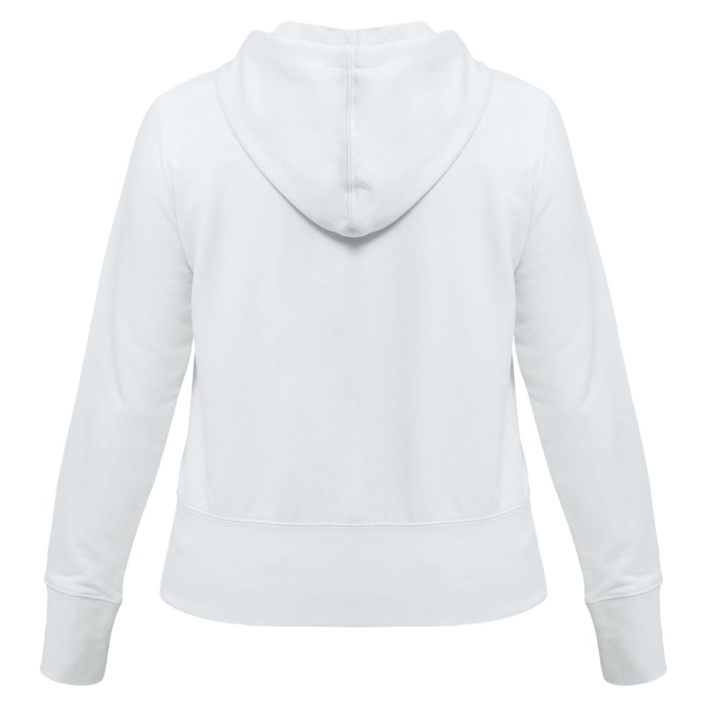 Толстовка женская Hooded Full Zip серый меланж