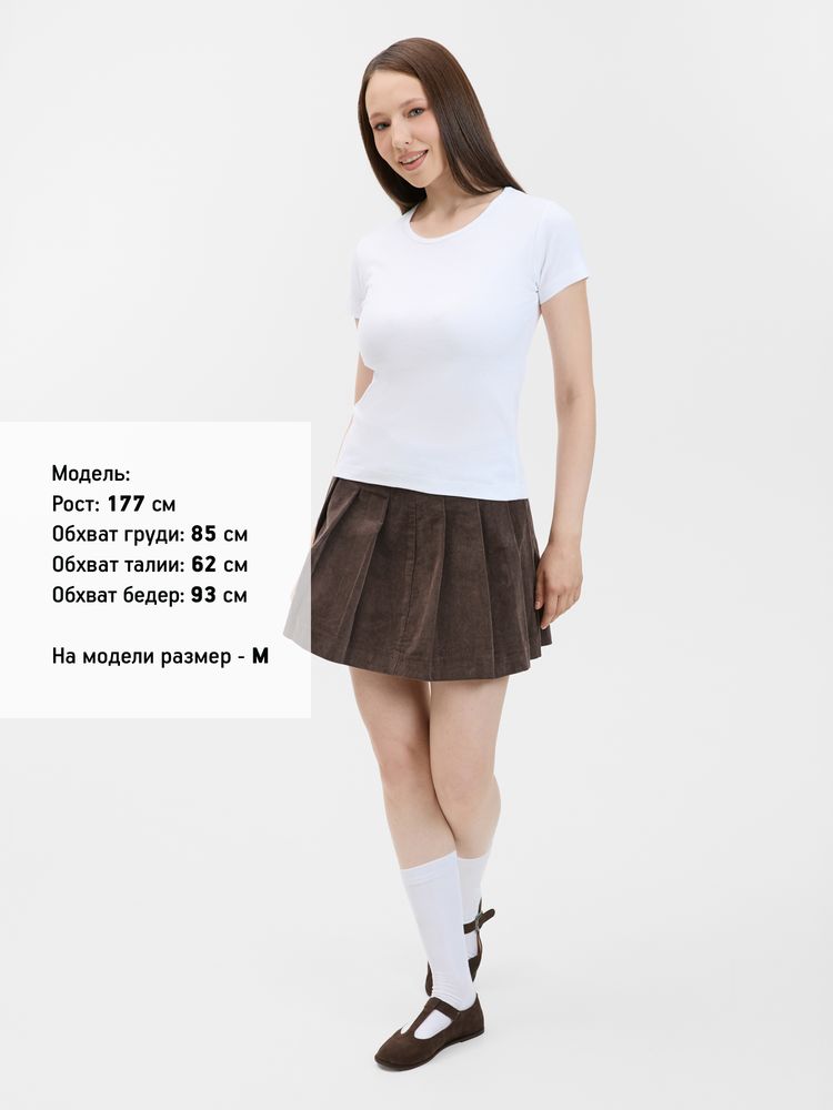 Футболка женская с круглым вырезом Lady 220 красная