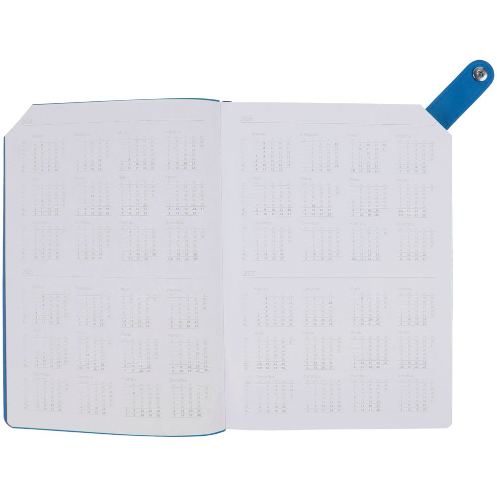 Ежедневник Angle, недатированный, бирюзовый