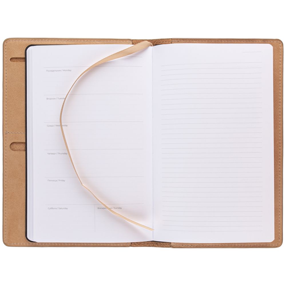 Еженедельник-портфолио Remini, недатированный, черный