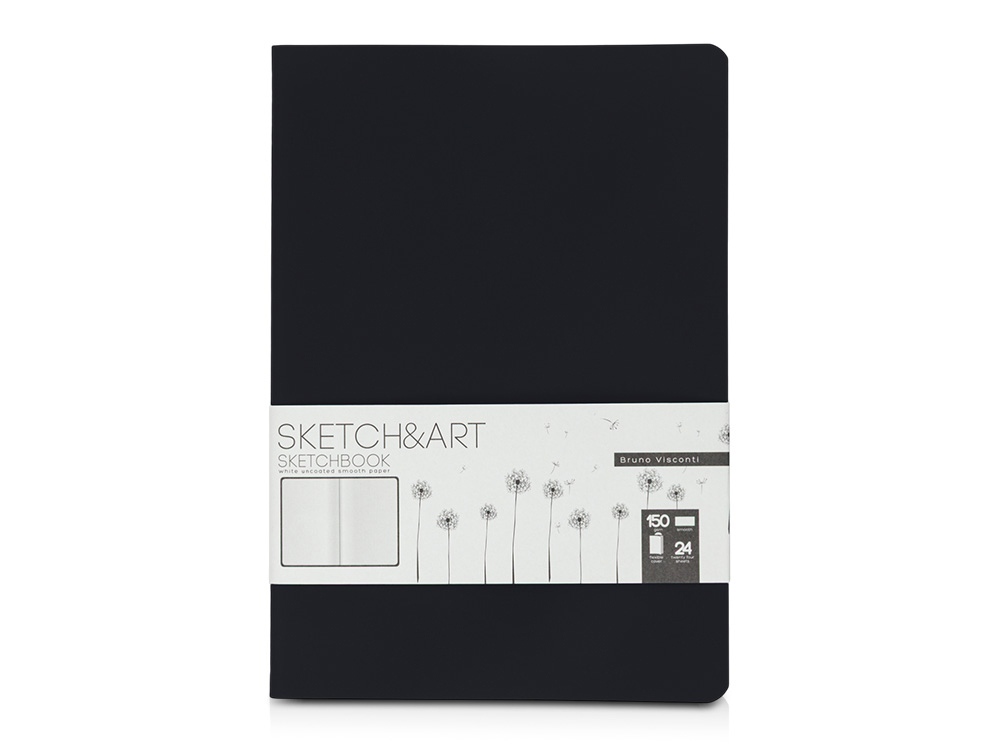 Скетчбук «Sketch & Art» 150 г/м2, soft-touch
