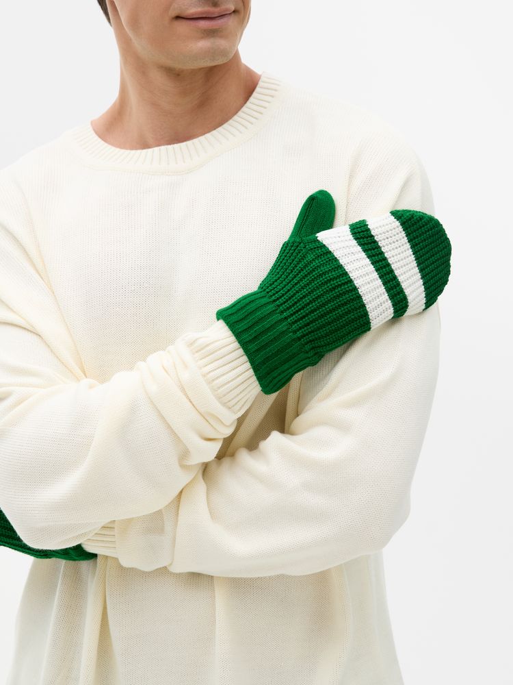 Варежки Winwear, зеленые (глубокий зеленый)