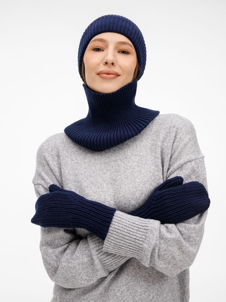 Варежки Catch Match, темно-синие