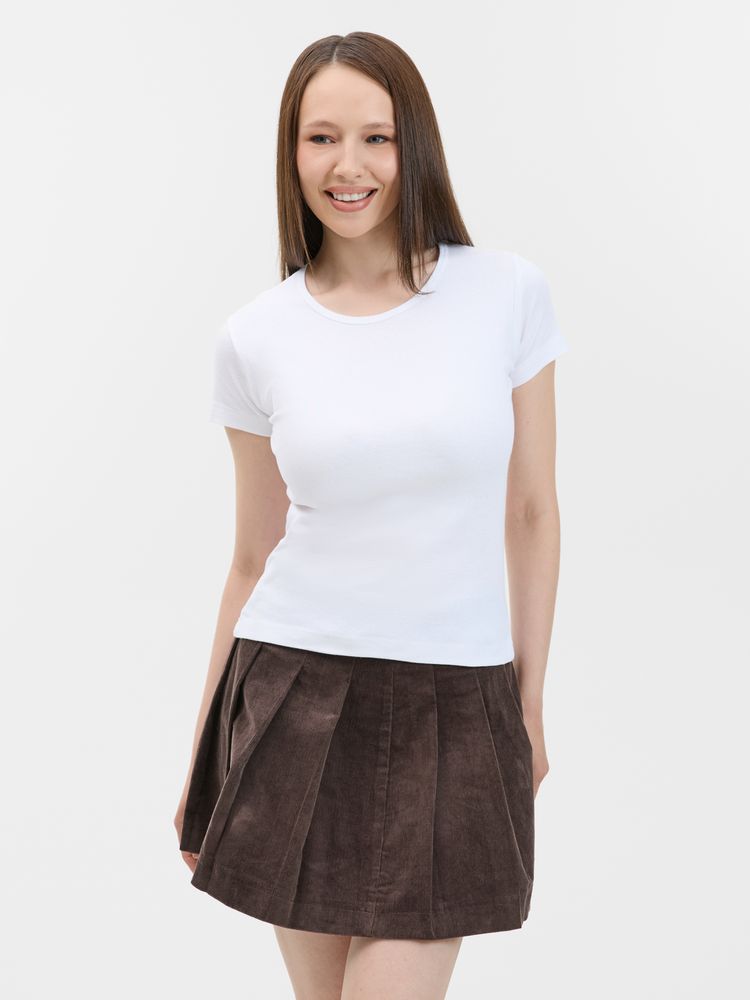 Футболка женская с круглым вырезом Lady 220 красная