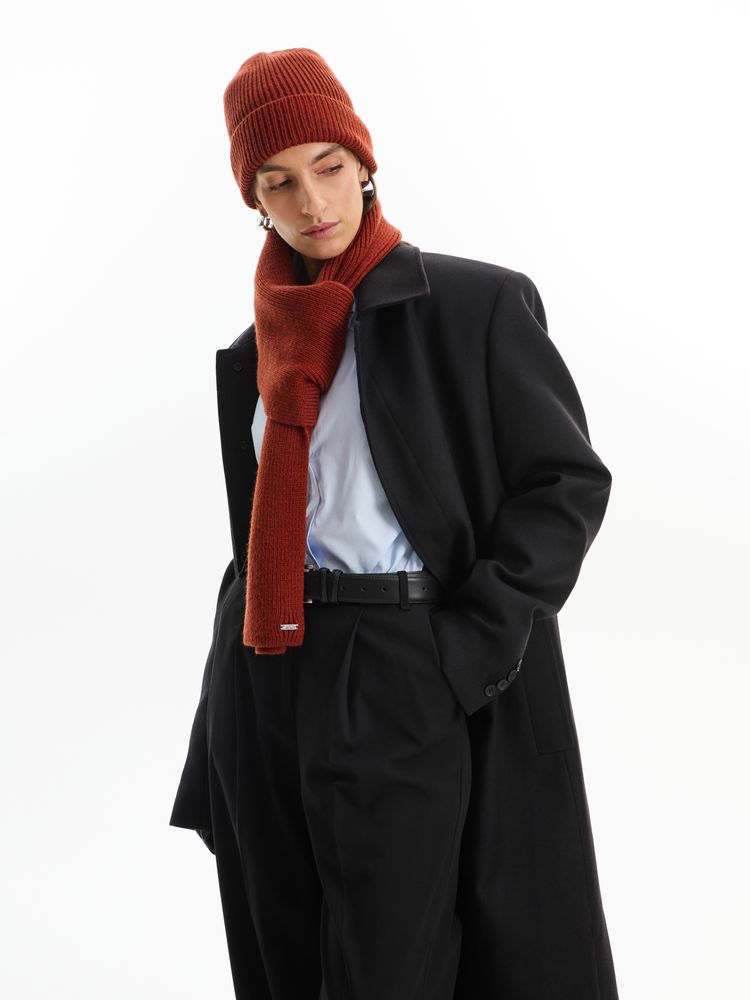 Шапка Bernard, молочно-белая (ванильная)