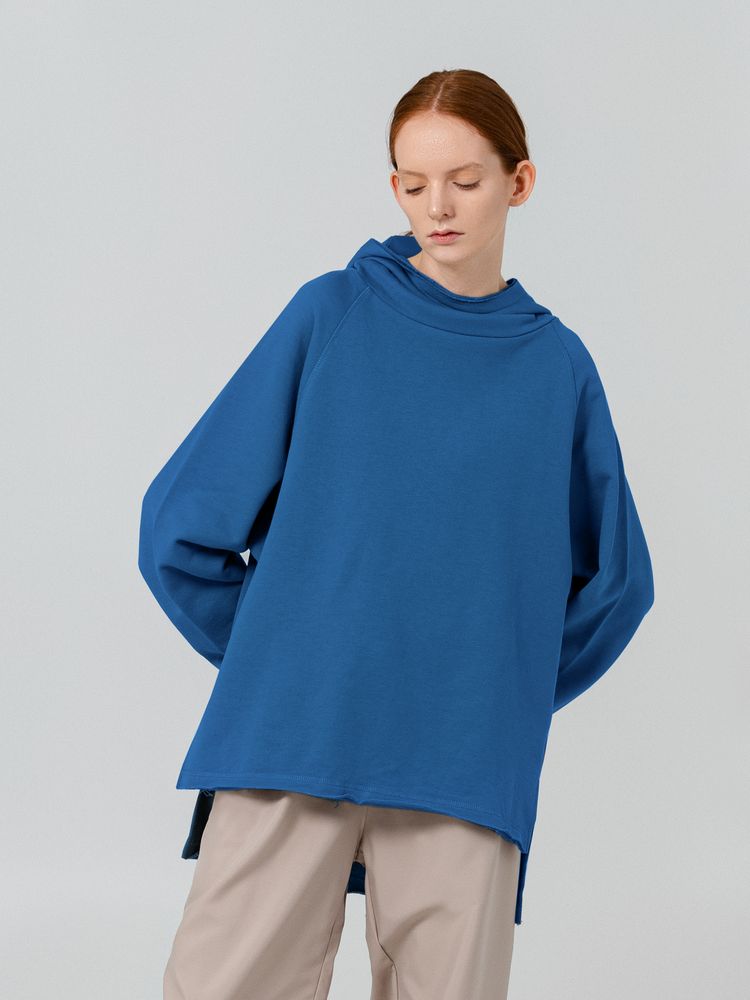 Худи унисекс Vozduh 1.0, темно-синее