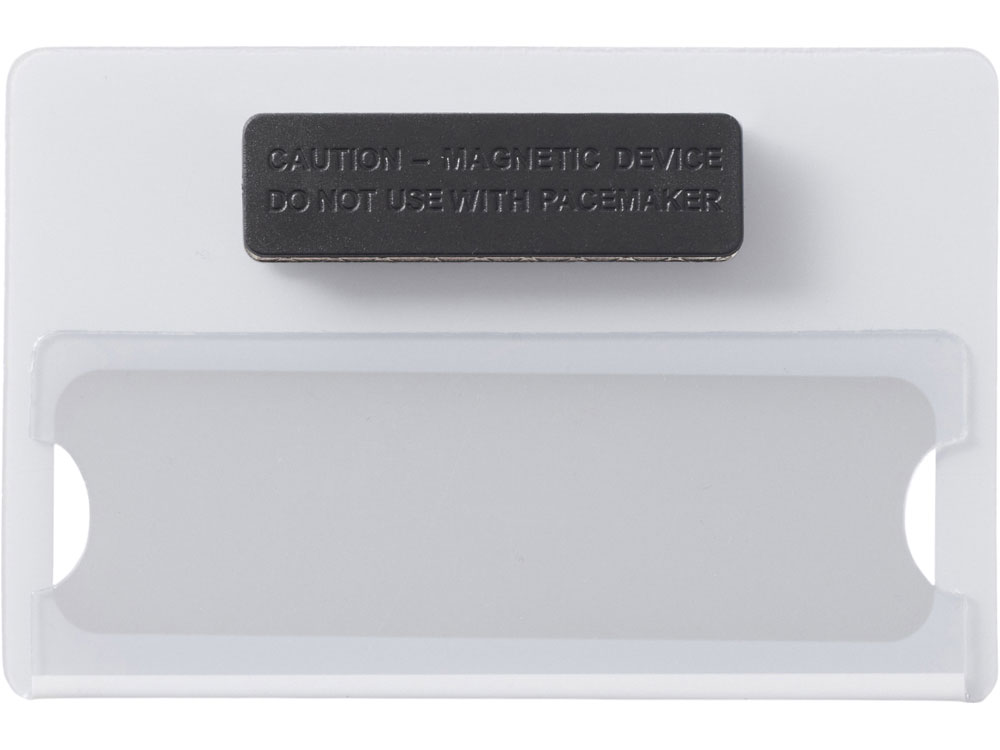 Магнитный пластиковый бейдж