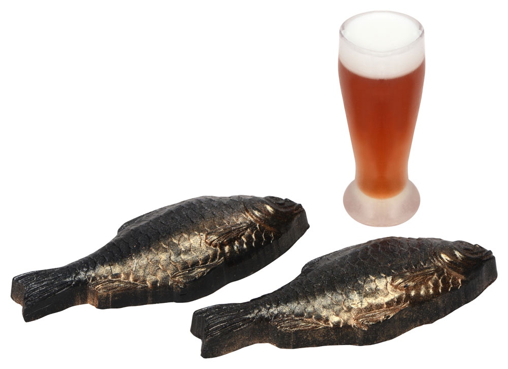 Набор мыла ручной работы «Пиво и рыба»