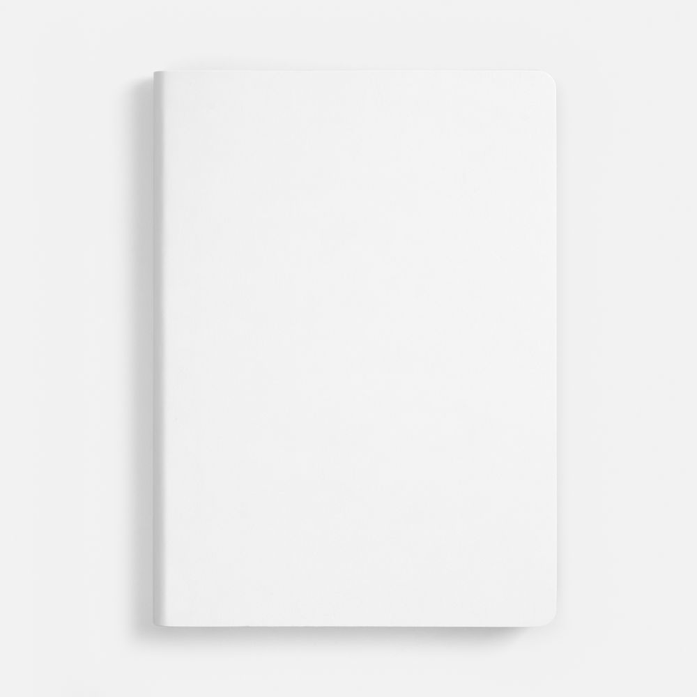 Ежедневник Nebraska Flex, недатированный, белый с серебристым