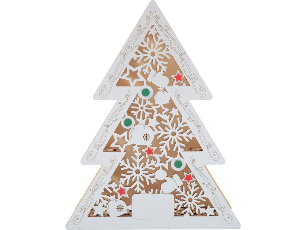 Шкатулка из фанеры в виде елки «Firytale»