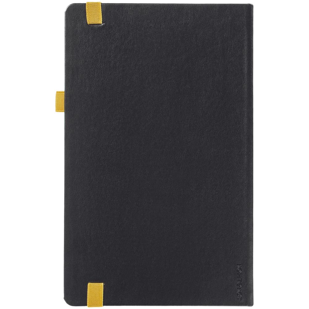 Ежедневник Ton, недатированный, черный с зеленым