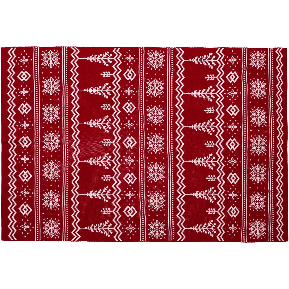 Плед Elnik, серый с молочно-белым