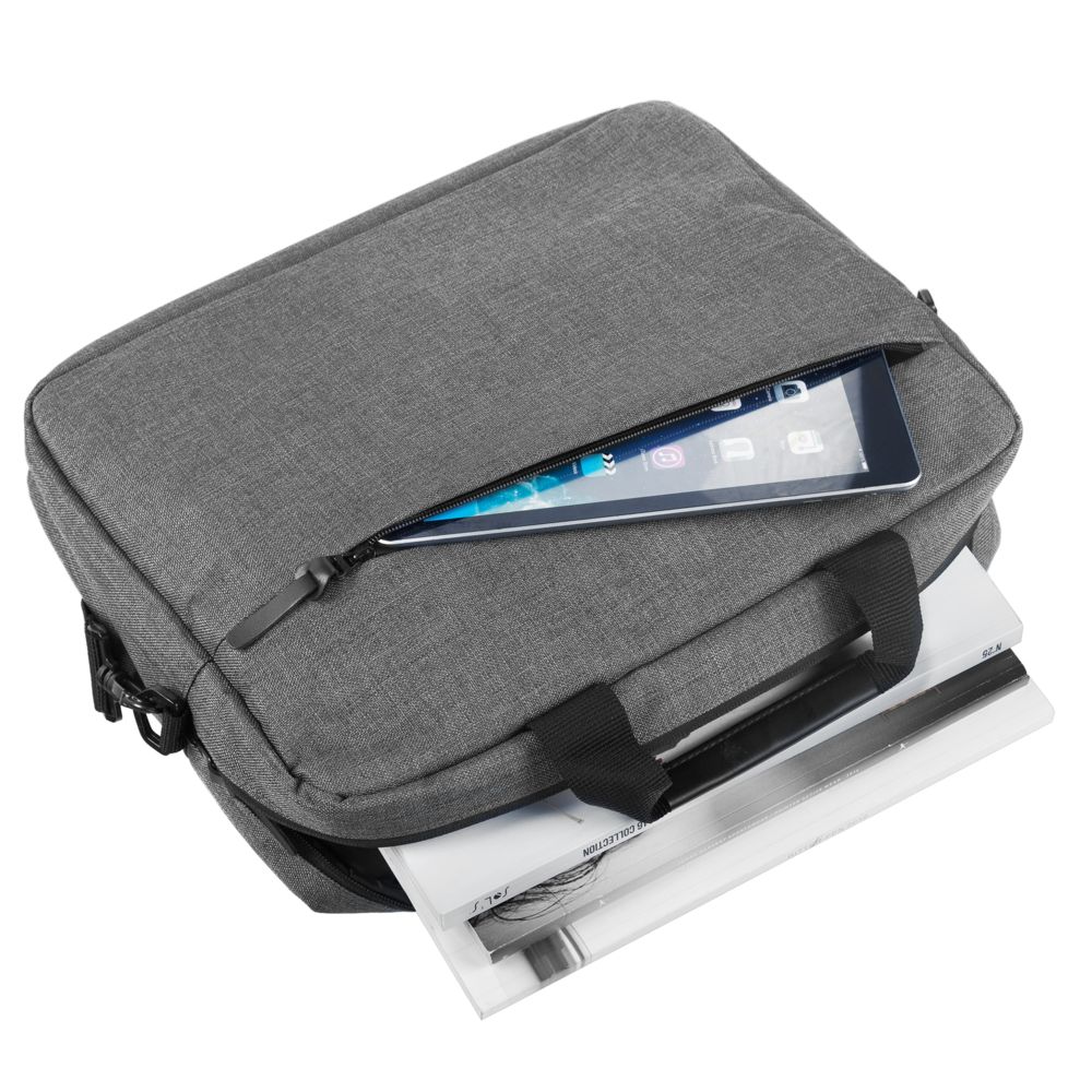 Сумка для ноутбука The First, синяя