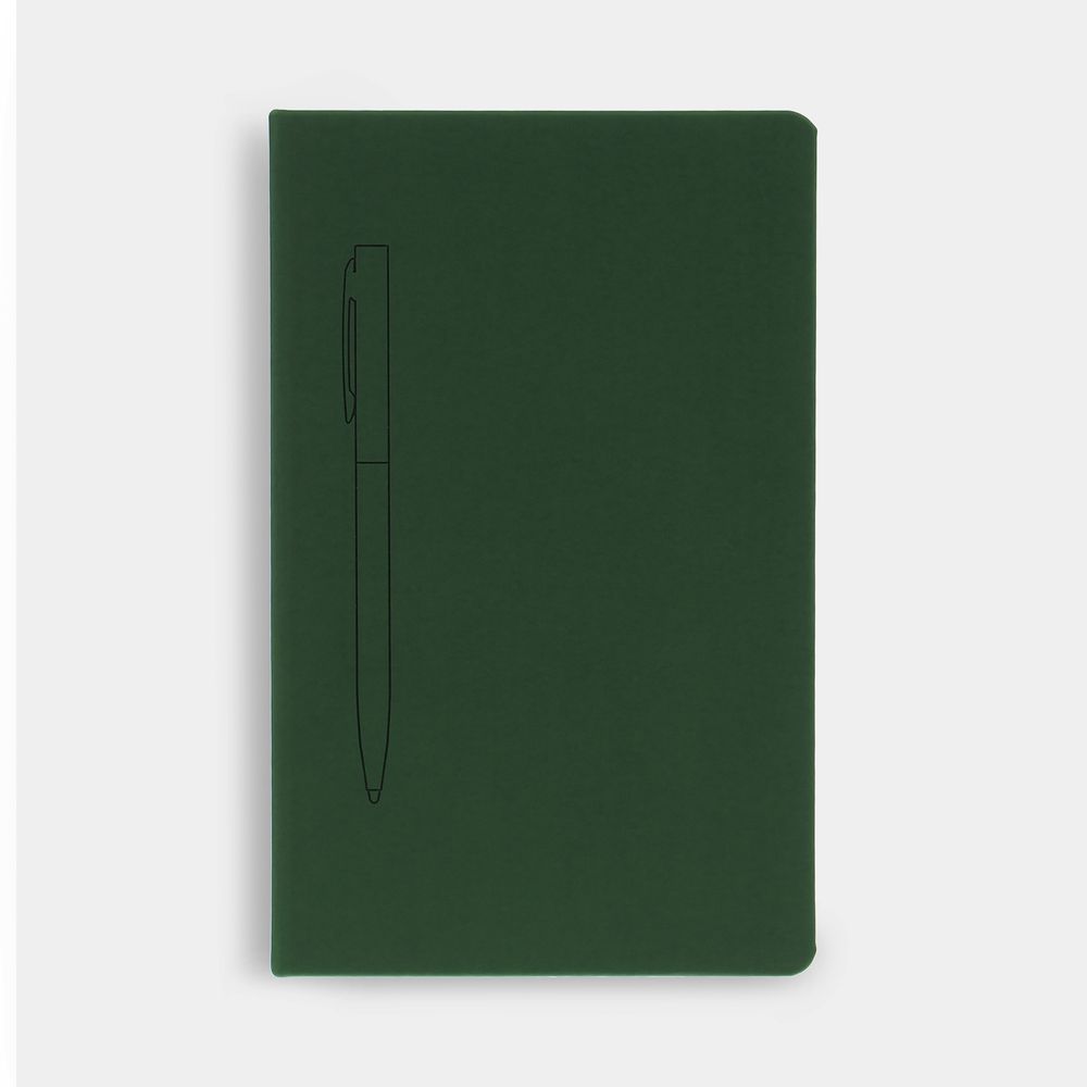 Ежедневник Magnet Shall, недатированный, ярко-зеленый