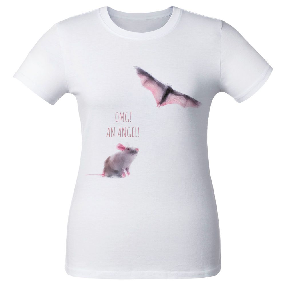 Футболка женская An Angel, белая
