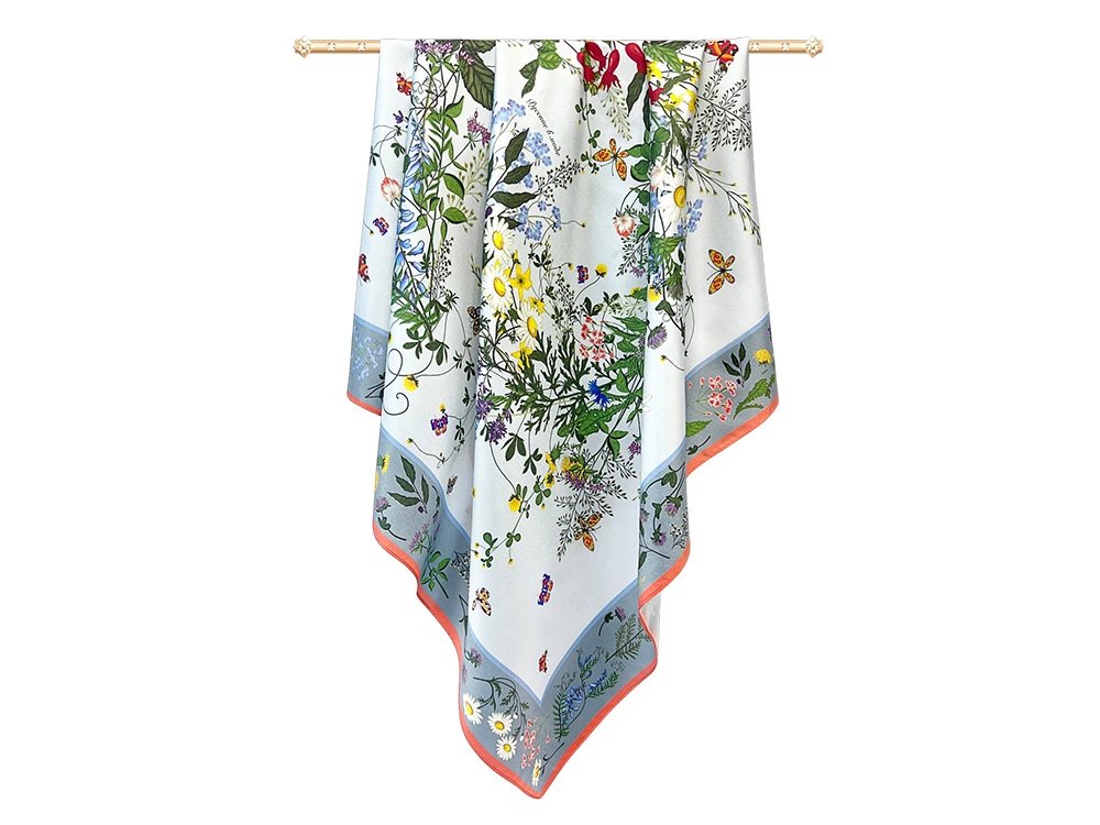 Платок «Русский полевой букет»